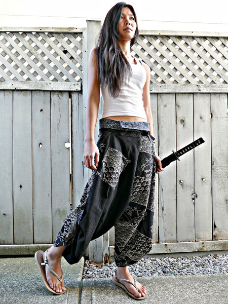 Samurai Pants (waist-tied)