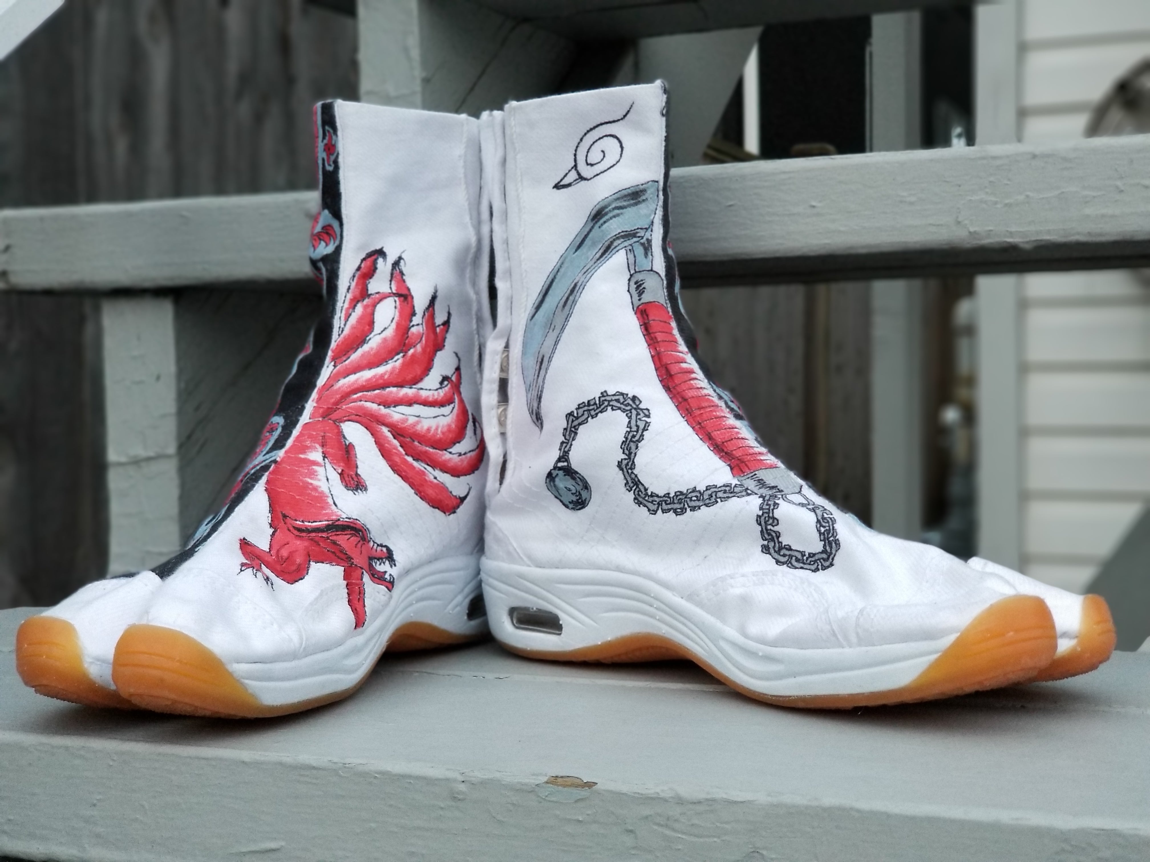 Naruto Design Tabi Shoes Siamurai