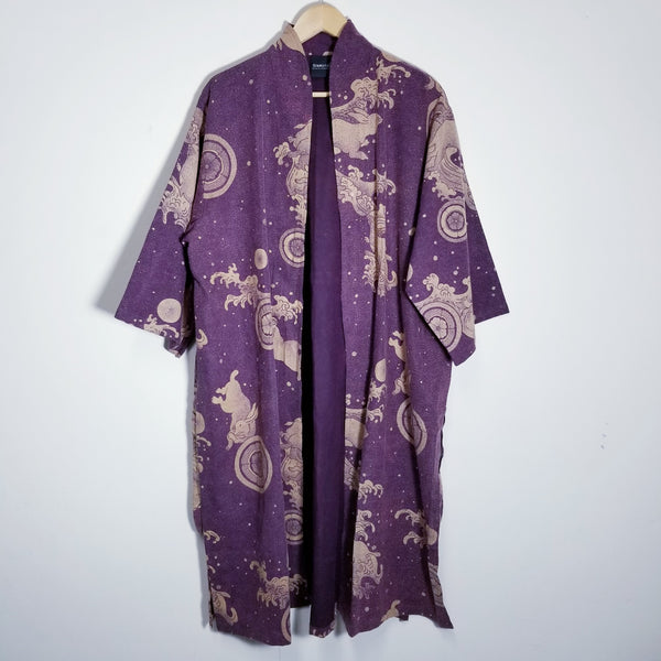 Bamboo Leaves Noragi Kimono Jacket - Siamurai