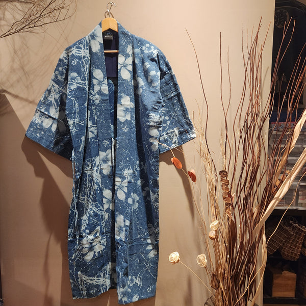 Bamboo Leaves Noragi Kimono Jacket - Siamurai