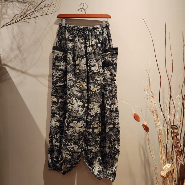 Ronin Waves Drawstring Comfy Pants - Siamurai